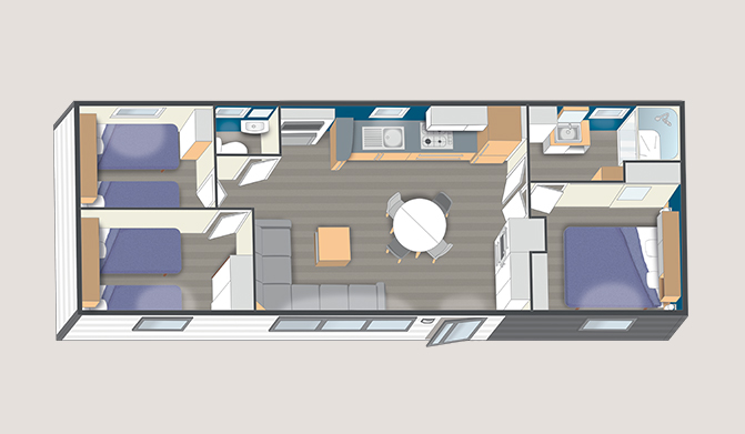 Mobilhome nautil 10.20 XL 3ch