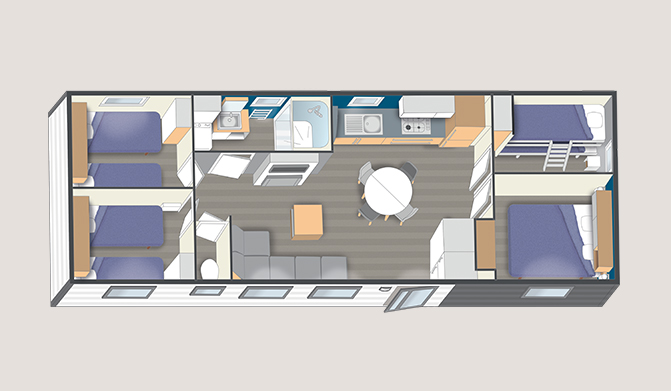 Mobilhome nautil 10.20 XL 4ch