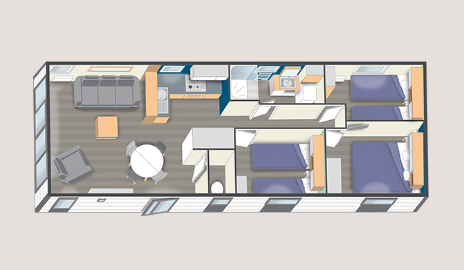 Mobilhome nautil 11.10 3ch bbord