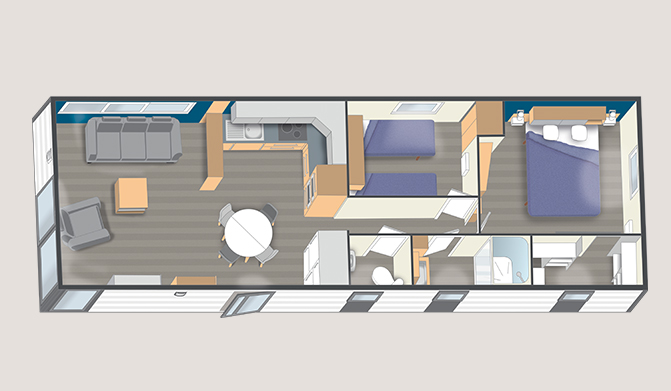 Mobilhome nautil 12.7