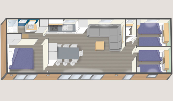 Mobilhome nautil 9.40 3XL 3ch