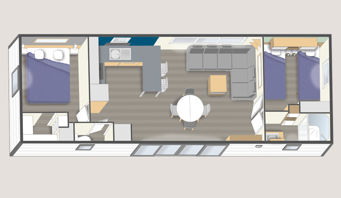 Mobilhome nautil 9.40 XXL 2ch