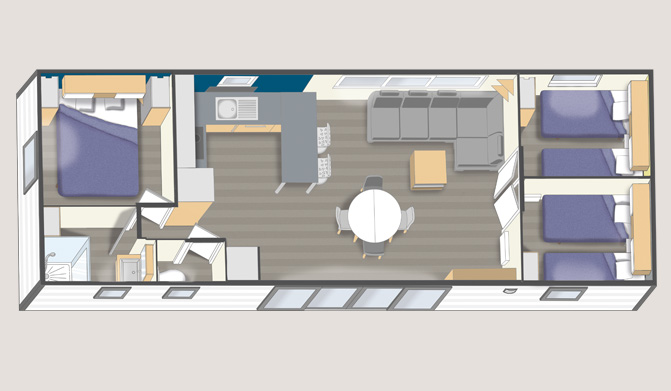 Mobilhome nautil 9.40 XXL 3ch